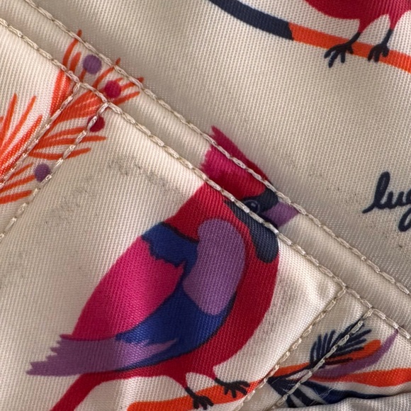 Lug Multicolor Ranger Bird Print Crossbody Bag - Picture 15 of 16